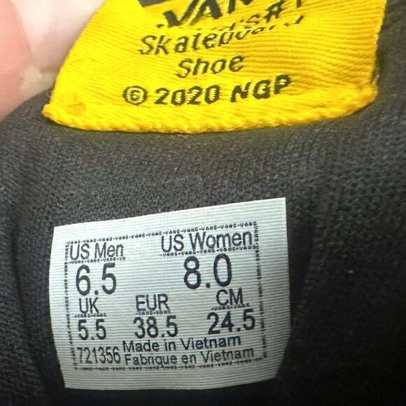 VANS Sk8-Hi REISSUE 138 NATIONAL GEOGRAPHIC Size 6.5 Men 8 Womens - Picture 11 of 14